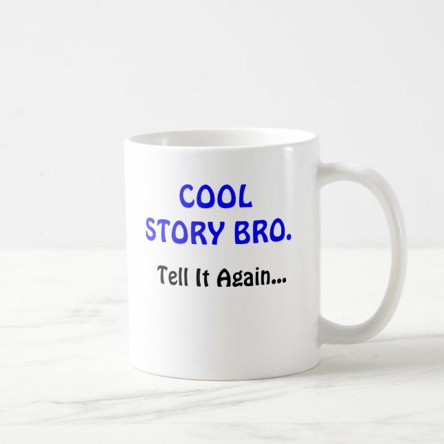 Taza de café Mercancía-Personalizada Bro fresca de (Derecha)