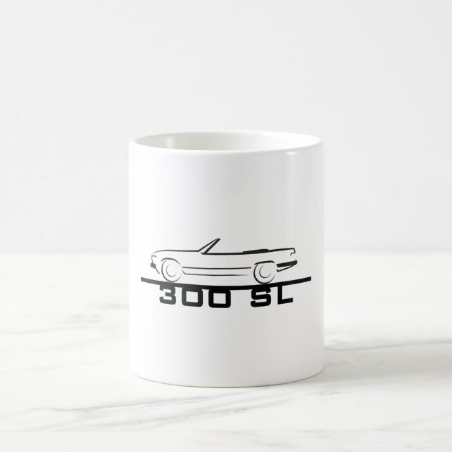 Taza De Café Mercedes 300 SL Tipo 107 (Centro)