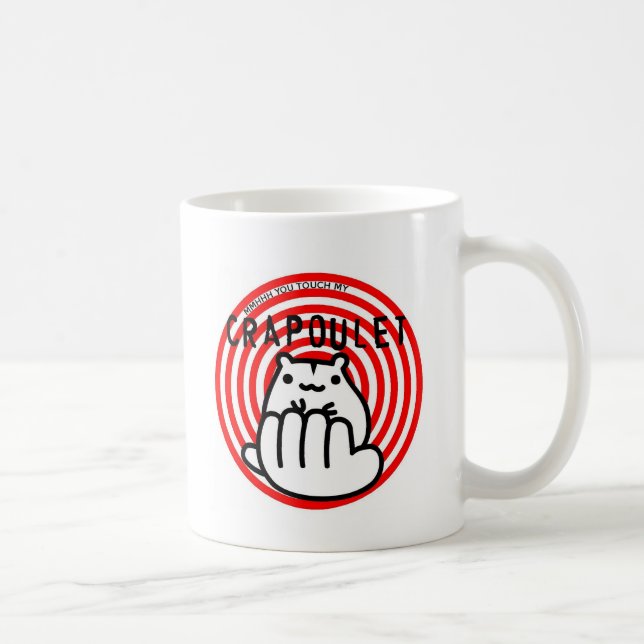 Taza De Café Merch Crapoulet Records (Derecha)