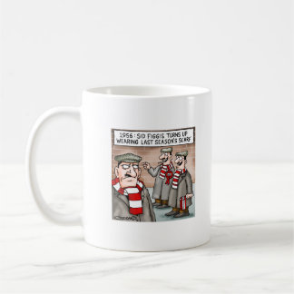Taza De Café Merch de fútbol de los años 50
