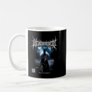 Taza De Café Merch de la vieja escuela Metalizado de la muerte