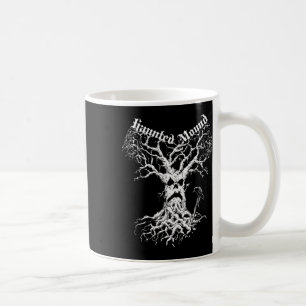Taza De Café Merch Semataria. Diseñar Un Árbol Fantasma. Haunte