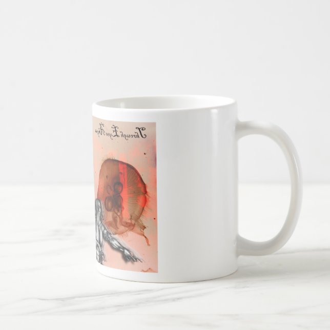 Taza De Café Merch "Through Eyes Abyss" (Derecha)