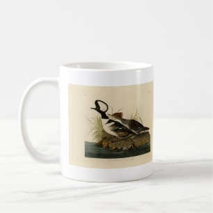 Taza De Café Merganser encapuchado - de los pájaros de Estados 