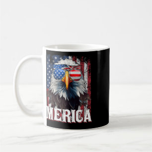 Taza De Café Merica - Patriótico Águila de la Libertad de EE. U