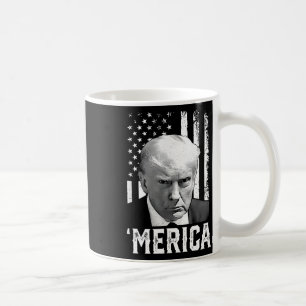 Taza De Café Merica Trump Feliz 4 De Julio Bandera Norteamerica