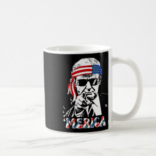 Taza De Café Merica Trump Feliz 4 De Julio Bandera Norteamerica