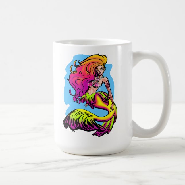 Taza De Café Mermaid (Derecha)