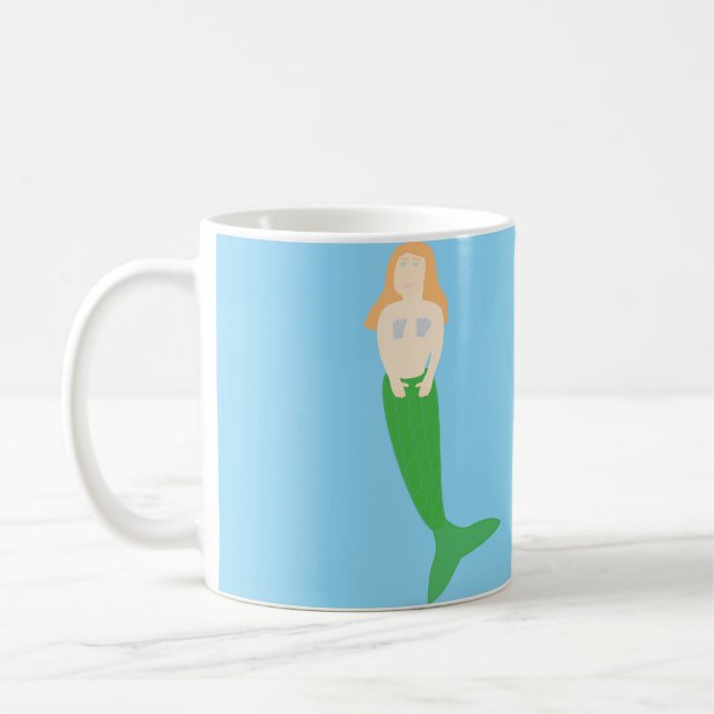 Taza De Café Mermaid (Izquierda)