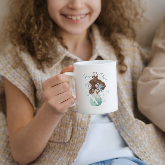 Taza De Café Mermaid Be You Mug (Subido por el creador)