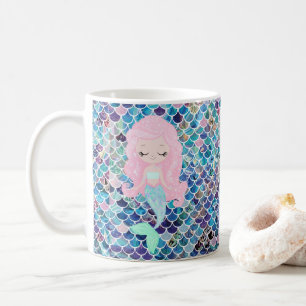 Taza De Café Mermaid Blues Mug