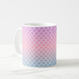 Taza De Café Mermaid Scale Fantasy Mug