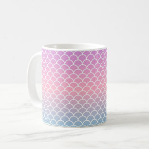 Taza De Café Mermaid Scale Fantasy Mug