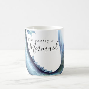 Taza De Café #MermaidLife Realmente soy una sirena   Oferta de 