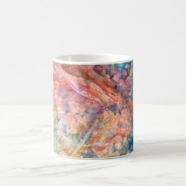 Taza De Café Mermaid's Shadow: Ocean Depths (Centro)