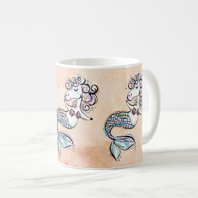 Taza De Café Mermicorn (Anverso derecho)