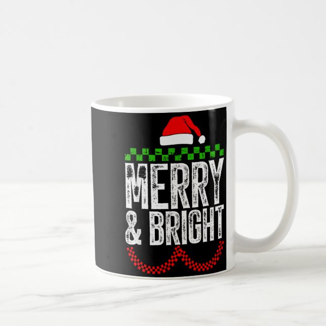 Taza De Café Merry &amp; Bright Moody &amp; Uptight Matching Co (Derecha)