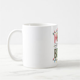 Taza De Café Merry and Bright Christmas Mug