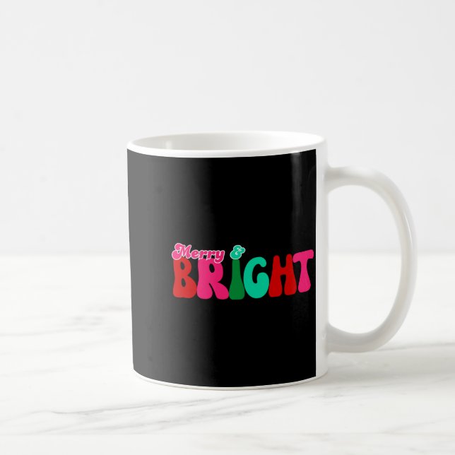 Taza De Café Merry And Bright Maximalist Christmas Toddler  (Derecha)