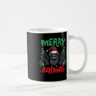 Taza De Café Merry Batmas