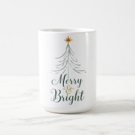 Taza De Café Merry & Bright Christmas Mug