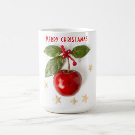 Taza De Café Merry Cherry Navidad Mug