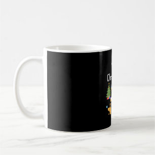 Taza De Café Merry Chrismukkah Hanukkah Navidades mitad judíos