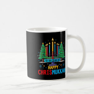 Taza De Café Merry Chrismukkah Navidades felices Hanukkah 3