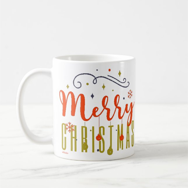 TAZA DE CAFÉ MERRY CHRISTMAS (Izquierda)