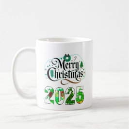 TAZA DE CAFÉ MERRY CHRISTMAS 2025