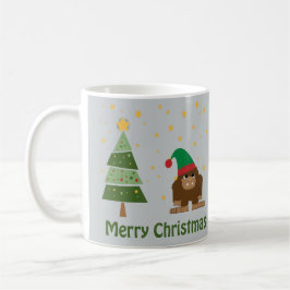 Taza De Café Merry Christmas Bigfoot