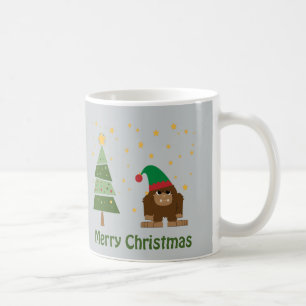 Taza De Café Merry Christmas Bigfoot