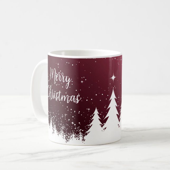 Taza De Café  Merry Christmas Claret Mug (Anverso izquierdo)