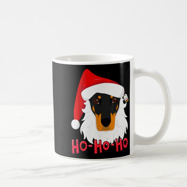 Taza De Café Merry Christmas Doberman Dog Tshir Xmast  (Derecha)
