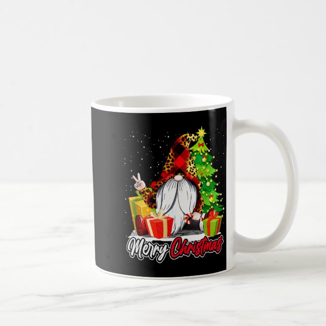 Taza De Café Merry Christmas Gnome Family Matching Pajama Xmas  (Derecha)