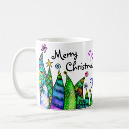 Taza De Café Merry Christmas Gnomes Mug