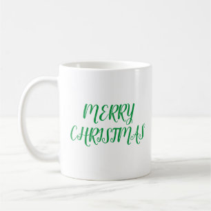 Taza De Café MERRY CHRISTMAS Green