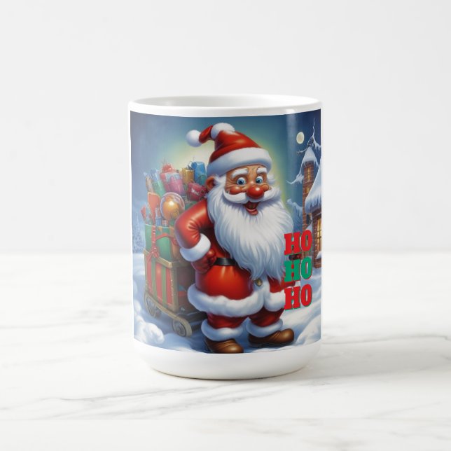 Taza De Café Merry Christmas Happy New Year Holiday Season (Centro)