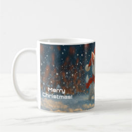 Taza De Café Merry Christmas - Kitten - Gift  Mug