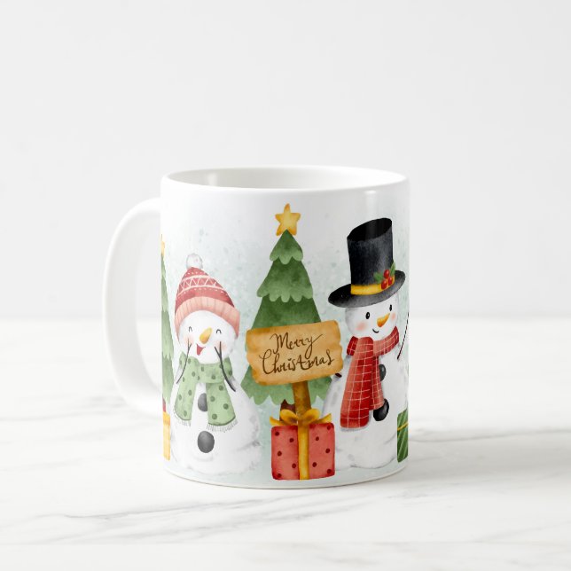 Taza De Café Merry Christmas  Mug (Anverso izquierdo)