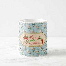 Taza De Café Merry Christmas Mug – Elegant Holiday Design 