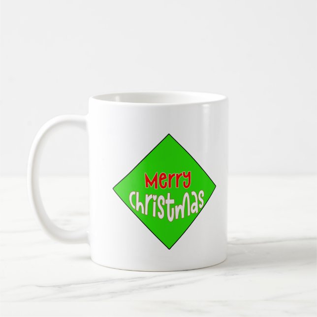 Taza De Café Merry Christmas Mug – Festive Holiday Cheer (Izquierda)