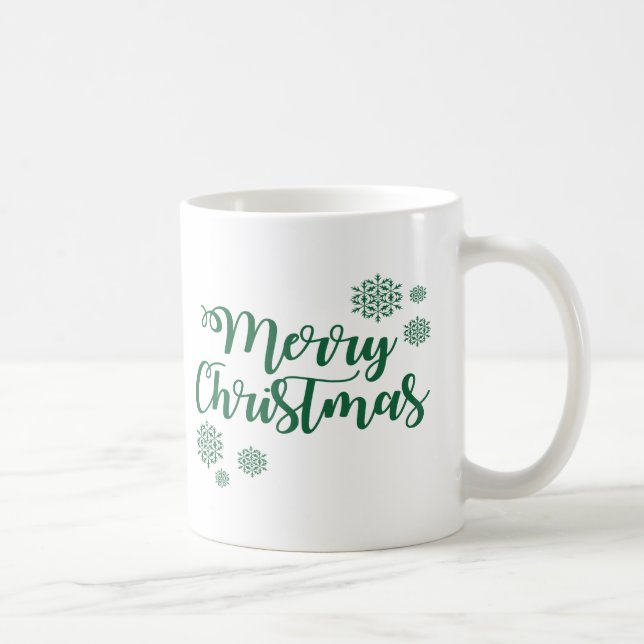 Taza De Café Merry Christmas Ornament Mug (Derecha)