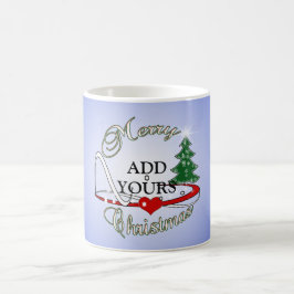 TAZA DE CAFÉ MERRY CHRISTMAS PERSONALIZAR IT COFFEE MUG