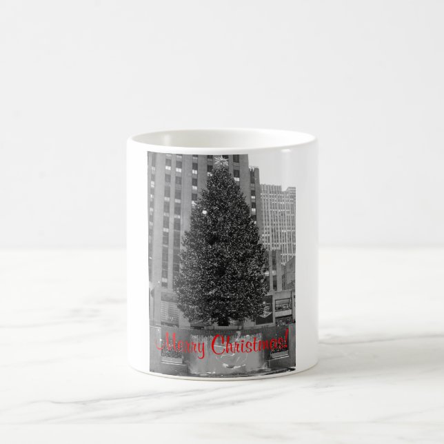 Taza De Café Merry Christmas! Rockefeller centro (Centro)
