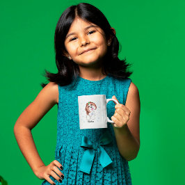 Taza De Café Merry Christmas Shih Tzu With Snowflake  