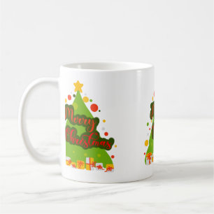 Taza De Café Merry Christmas Tree mug