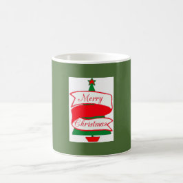 Taza De Café Merry Christmas Tree Mug