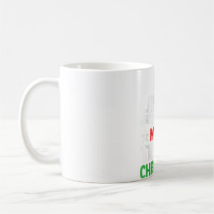 Taza De Café Merry Christmas Tree Stethoscope Enfermera Funny C