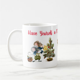 Taza De Café Merry Christmouse